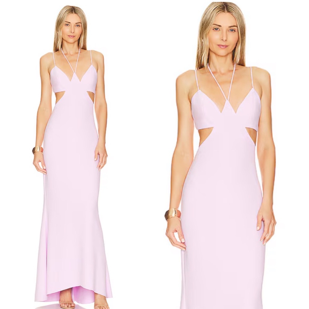 SIGNIFICANT OTHER Aisling Halter Dress in Lilac